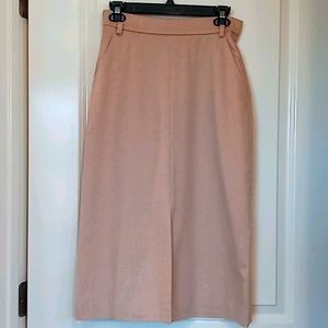 Max Mara Camel Hair Pencil Skirt